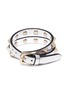 Figure View - Click To Enlarge - VALENTINO GARAVANI - 'Rockstud' double wrap bracelet