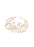 Detail View - Click To Enlarge - VALENTINO GARAVANI - Logo hoop earrings