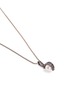 Detail View - Click To Enlarge - VALENTINO GARAVANI - Crystal pavé faux pearl pendant necklace