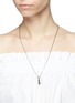 Figure View - Click To Enlarge - VALENTINO GARAVANI - Crystal pavé faux pearl pendant necklace