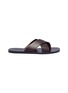 Main View - Click To Enlarge - ANCIENT GREEK SANDALS - 'Kritonas' cow leather slide sandals