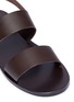 Detail View - Click To Enlarge - ANCIENT GREEK SANDALS - 'Dinatos' cow leather slingback sandals