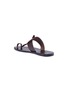 Detail View - Click To Enlarge - ANCIENT GREEK SANDALS - 'Menelaos' knot strap leather sandals