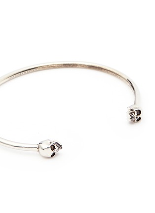 Detail View - Click To Enlarge - ALEXANDER MCQUEEN - Twin skull cuff