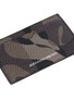 Detail View - Click To Enlarge - ALEXANDER MCQUEEN - Camouflage print leather card holder