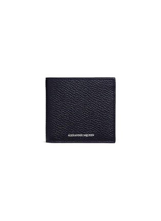 Main View - Click To Enlarge - ALEXANDER MCQUEEN - Calfskin leather bifold wallet