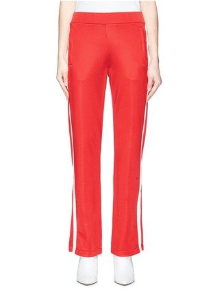 Main View - Click To Enlarge - MONCLER - Stripe outseam track pants