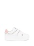 Main View - Click To Enlarge - ASH - 'Clone' strass stud leather platform sneakers