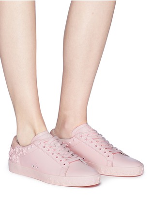 Figure View - Click To Enlarge - ASH - 'Dazed' star stud leather sneakers