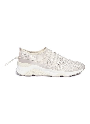 Main View - Click To Enlarge - ASH - 'Miss Flora' studded lace sneakers