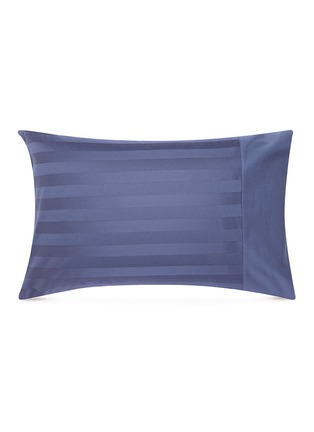 Main View - Click To Enlarge - LANE CRAWFORD - Stripe pillowcase set – Indigo