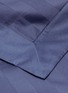Detail View - Click To Enlarge - LANE CRAWFORD - Stripe duvet queen size set – Indigo