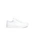 Main View - Click To Enlarge - ALEXANDER MCQUEEN - Calfskin leather sneakers