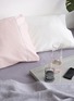  - LANE CRAWFORD - Contrast border pillowcase set – Pink
