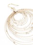Detail View - Click To Enlarge - ROSANTICA - 'Orbita' faux pearl concentric hoop earrings