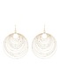 Main View - Click To Enlarge - ROSANTICA - 'Orbita' faux pearl concentric hoop earrings