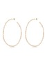 Main View - Click To Enlarge - ROSANTICA - 'Angola' faux pearl large hoop earrings