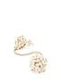 Detail View - Click To Enlarge - ROSANTICA - 'Suono' faux pearl cluster drop earrings