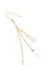 Detail View - Click To Enlarge - ROSANTICA - 'Allegria' faux pearl mismatched tassel drop earrings