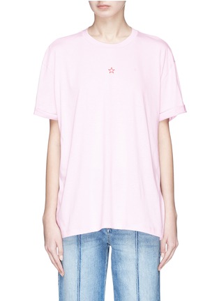 Main View - Click To Enlarge - STELLA MCCARTNEY - Star embroidered T-shirt