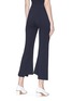 Back View - Click To Enlarge - STELLA MCCARTNEY - Split staggered cuff cropped flared pants