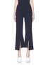 Main View - Click To Enlarge - STELLA MCCARTNEY - Split staggered cuff cropped flared pants