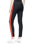 Back View - Click To Enlarge - STELLA MCCARTNEY - Stripe outseam jogging pants