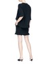 Figure View - Click To Enlarge - STELLA MCCARTNEY - Mock top layered ruffle trim dress