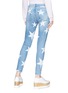 Back View - Click To Enlarge - STELLA MCCARTNEY - Star print cropped skinny jeans
