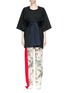 Main View - Click To Enlarge - STELLA MCCARTNEY - Sash tie kimono sleeve top