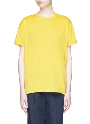 Main View - Click To Enlarge - STELLA MCCARTNEY - Star embroidered T-shirt