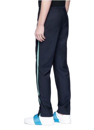 Back View - Click To Enlarge - VALENTINO GARAVANI - Stripe outseam jogging pants