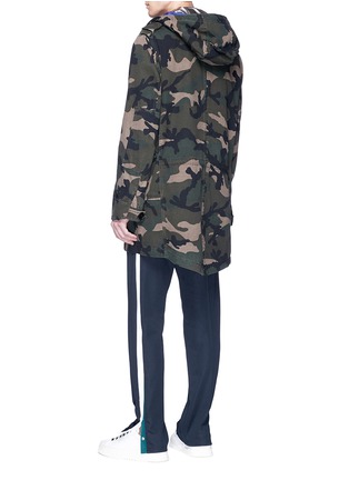 Back View - Click To Enlarge - VALENTINO GARAVANI - Two-in-one parka and vest