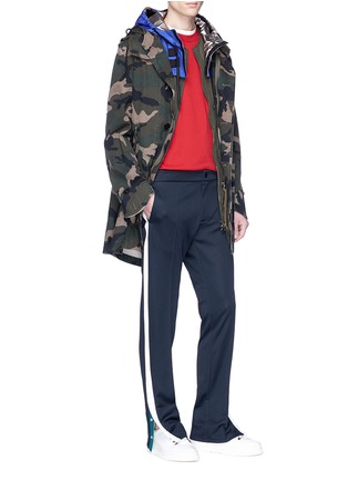 Figure View - Click To Enlarge - VALENTINO GARAVANI - Two-in-one parka and vest