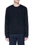 Main View - Click To Enlarge - VALENTINO GARAVANI - 'Rockstud Untitled 08 Noir' cotton blend sweatshirt