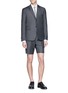 Figure View - Click To Enlarge - THOM BROWNE  - Wool twill shorts