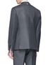 Back View - Click To Enlarge - THOM BROWNE  - Wool twill blazer