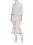 Figure View - Click To Enlarge - VICTORIA BECKHAM - Mesh top