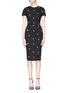 Main View - Click To Enlarge - VICTORIA BECKHAM - Poppy floral jacquard dress