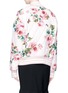 Back View - Click To Enlarge - - - Rose print padded bomber jacket