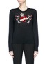 Main View - Click To Enlarge - - - Crown heart embellished cashmere sweater