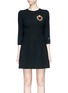 Main View - Click To Enlarge - - - Heart bullion patch suiting dress