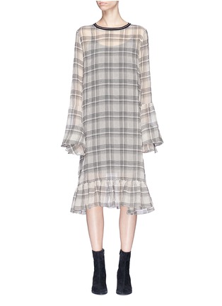 Main View - Click To Enlarge - 10296 - Check plaid dress