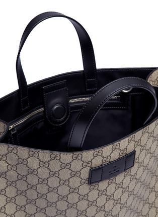 Detail View - Click To Enlarge - GUCCI - GG Supreme canvas tote