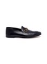 Main View - Click To Enlarge - GUCCI - Horsebit leather step-in loafers