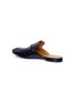 Detail View - Click To Enlarge - GUCCI - Horsebit leather slide loafers