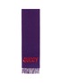 Main View - Click To Enlarge - GUCCI - 'Guccy' logo sequinned silk-cashmere scarf