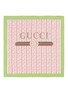 Main View - Click To Enlarge - GUCCI - Logo rose print silk twill scarf