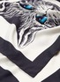 Detail View - Click To Enlarge - GUCCI - 'Mystic Cat' print silk scarf