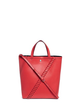 Main View - Click To Enlarge - PROENZA SCHOULER - 'Hex' mini leather panel tote